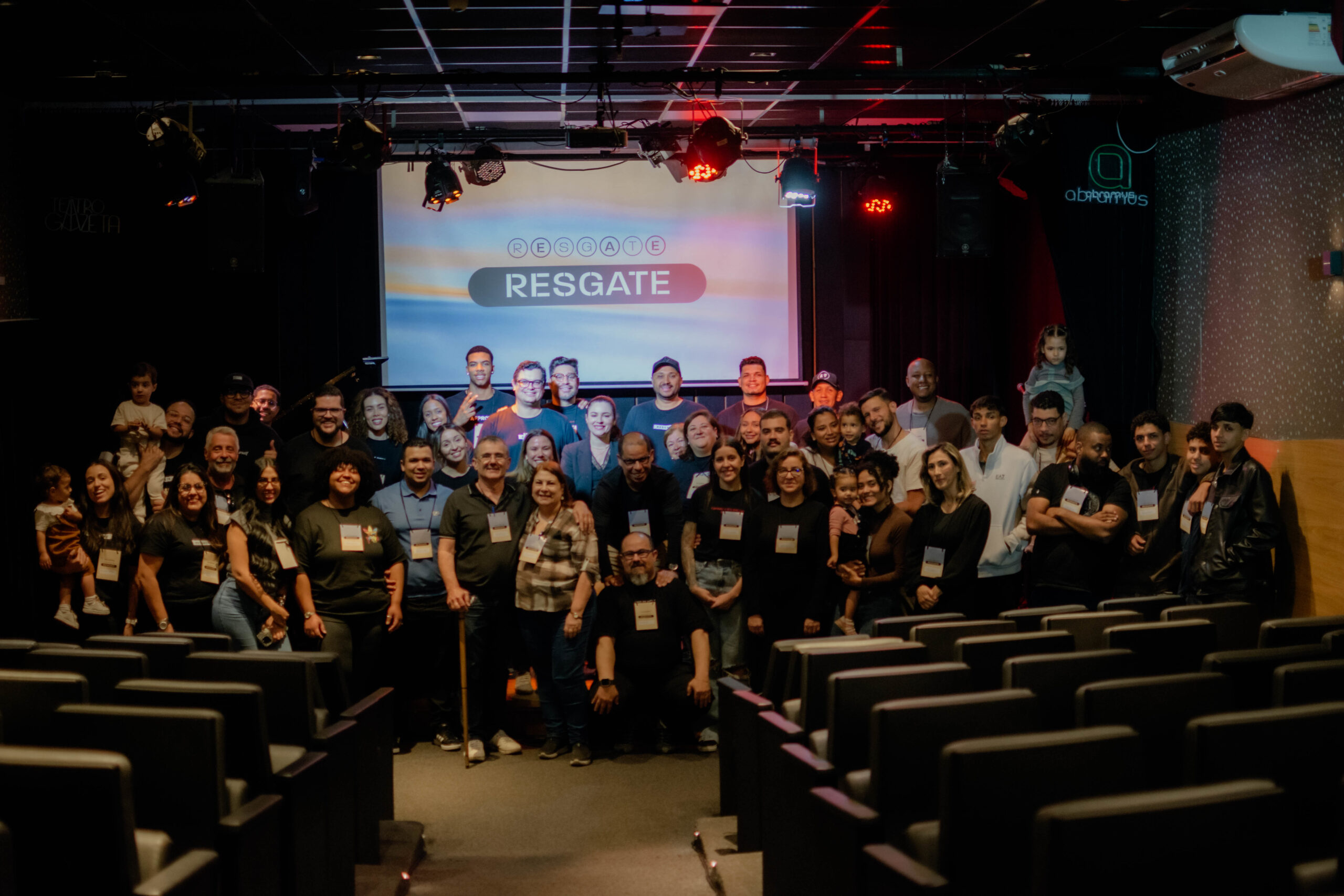 Grupo reunido ao final do evento.